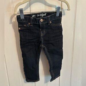 (3/$20) Cat & Jack 18m dark wash skinny jeans